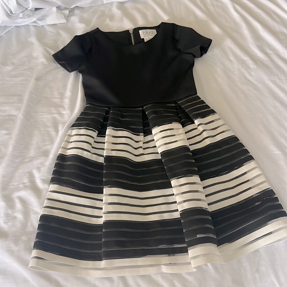 Blush by Angels size 7 black dress